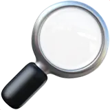 magnifying glass tilted right